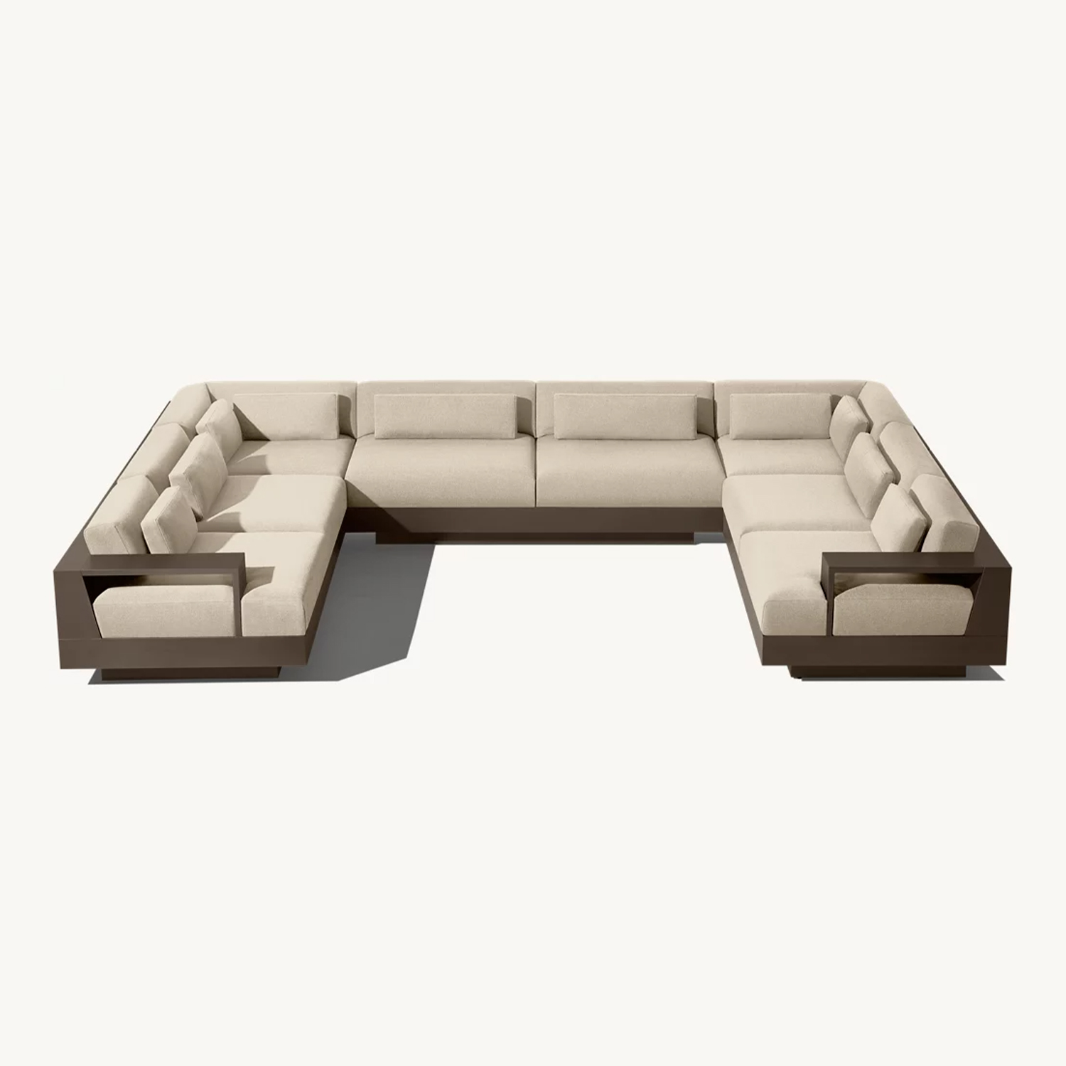 Outdoor Furniture Luxury - Conjunto de Sofá de Luxo com