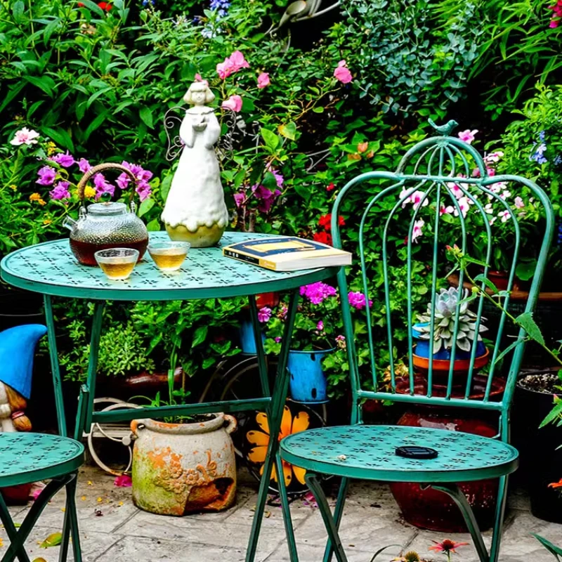 Cadeiras de jardim para pátio  - Outdoor Furniture Metal Chairs avaliação e preço