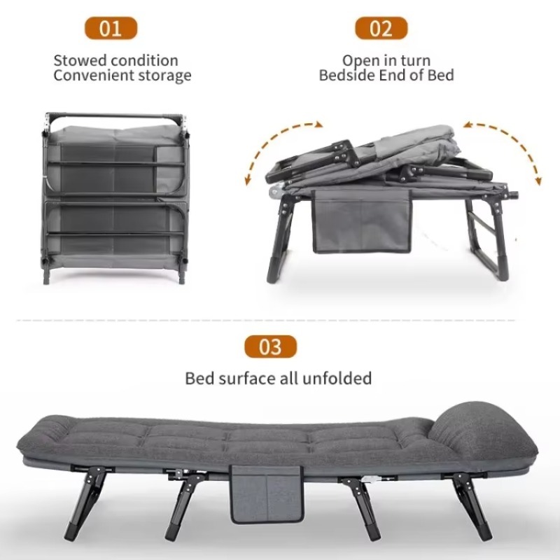 Cama Dobrável Moderna Portátil - Outdoor Daybed Furniture avaliação e preço
