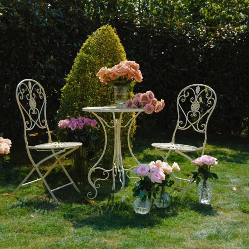 Mesa e Cadeiras de Ferro Vinta - Outdoor Furniture Metal Chairs avaliação e preço