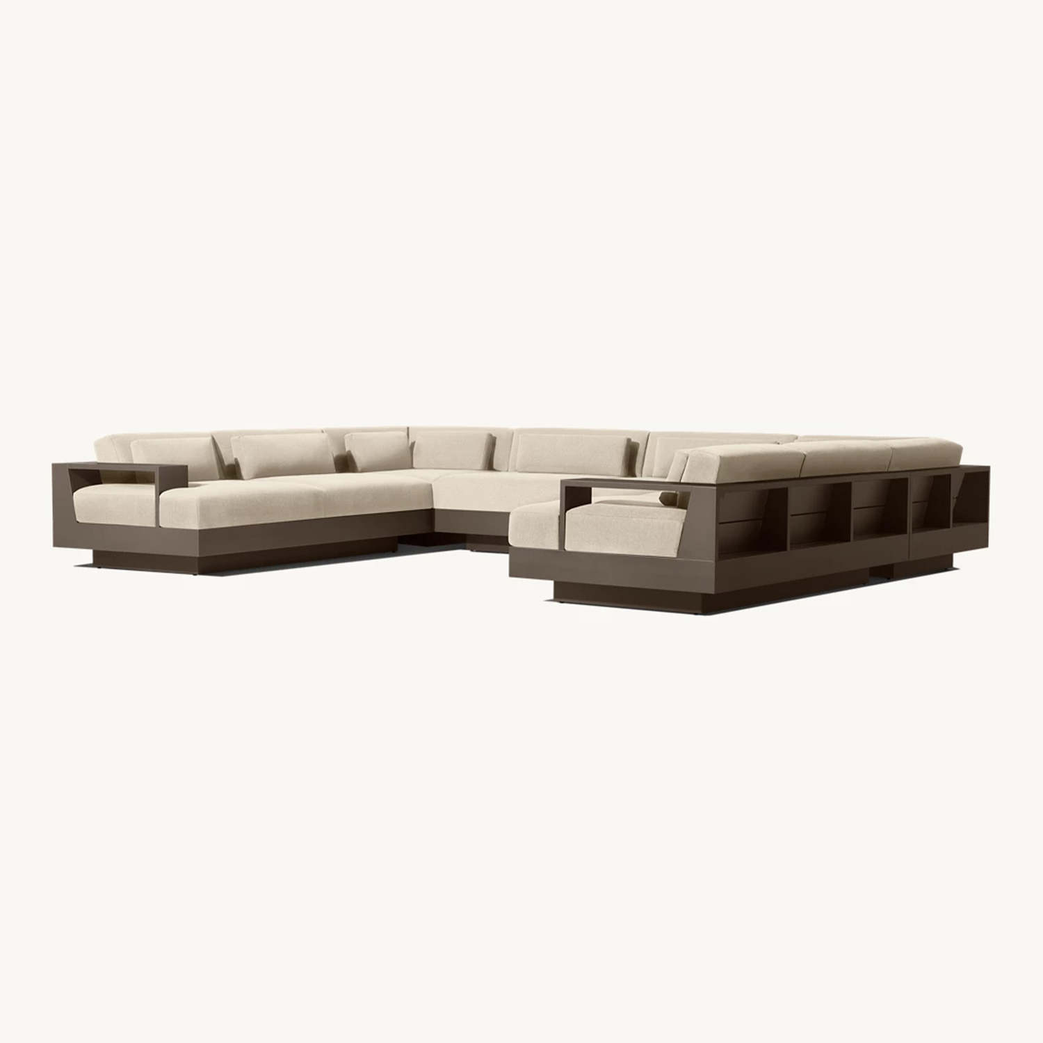 Conjunto de Sofá de Luxo com E - Outdoor Furniture Luxury avaliação e preço