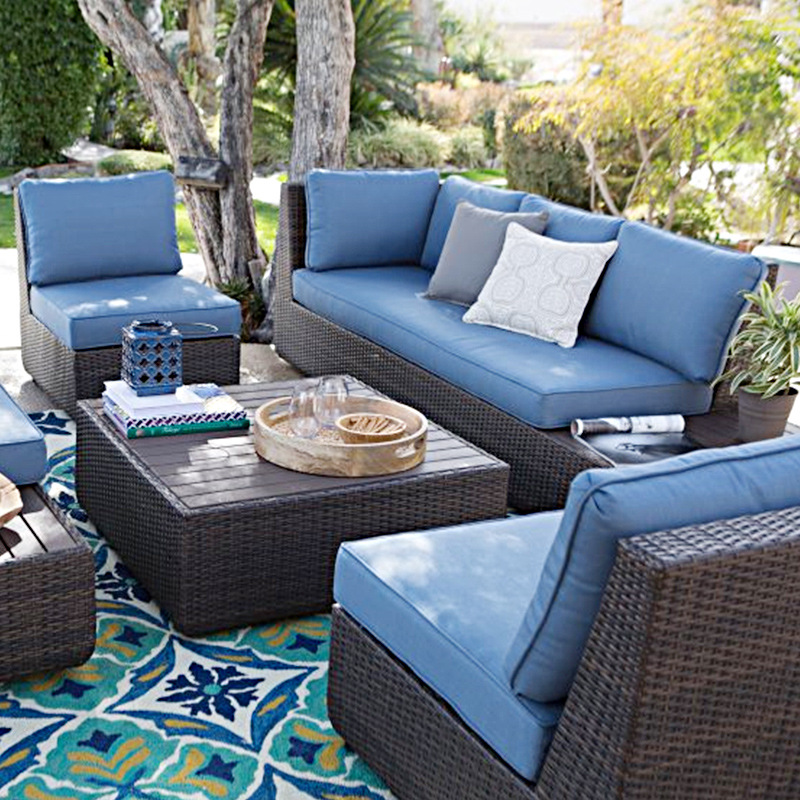 Conjunto de Móveis de Rattan p - Outdoor Furniture Metal Chairs avaliação e preço