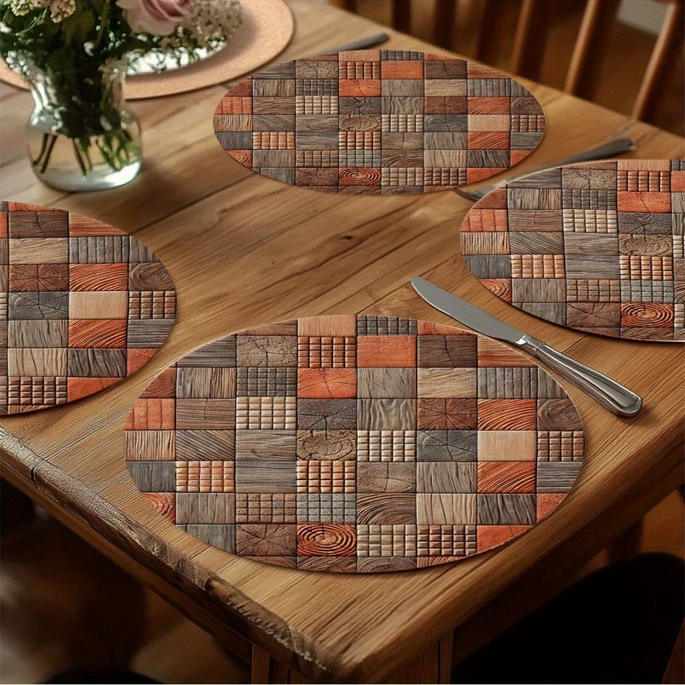 Vikama redondo placemat conjun - Outdoor Furniture Wood avaliação e preço