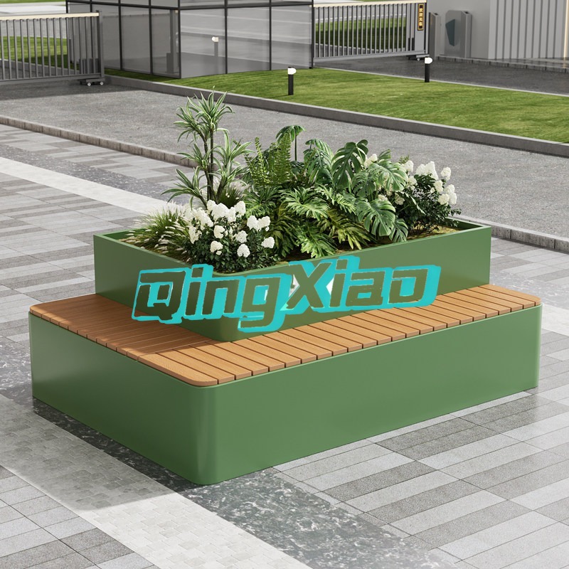 Banco de exterior com vaso int - Outdoor Furniture Metal Chairs avaliação e preço
